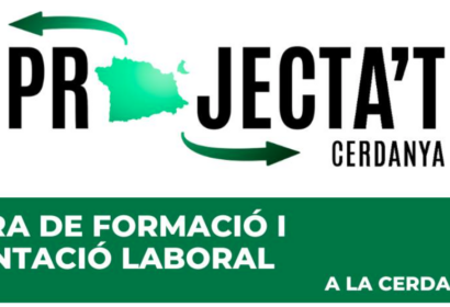 Cartell Projecta't Cerdanya. Font: Consell Comarcal de la Cerdanya